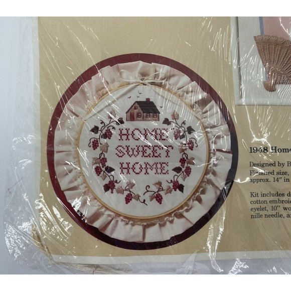 1986 'Calla Lillies' / Home Sweet The Creative Circle Needlecraft Kit No.0844 - Picture 2 of 5